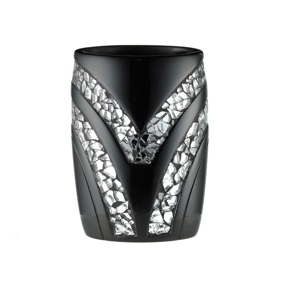 Popular Bath Sinatra Black Bath Accessories International Shipping - Size